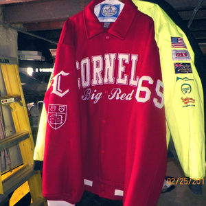 STALL & DEAN Cornell University Letterman Jacket